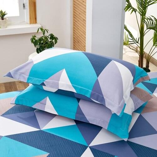 Multiple colors to choose 2 Piece Beauty Floral Printed Pillowcase Pillow Case Cover For Bedroom Use 2020