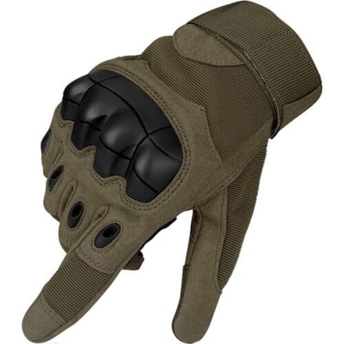 Mens Full Finger Tactical Gloves for Motorcycle Airsoft Military Combat Army Training Outdoor