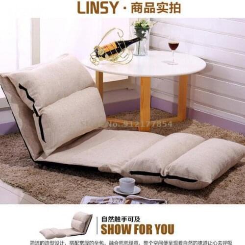 Lazy Sofa Sheets Tatami Lounge Chair Bay Window Dormitory Chair Floor Legless Chair Folding Lazy Bed
