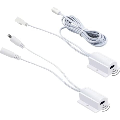 5A 12V-24V Hand Sweep Switch Hand Wave Scan IR Motion Sensor Switch ON/OFF DIY LED Closet Cabinet Light Wardrobe Lamp