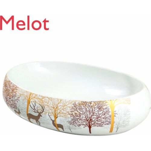 Table Basin, Toilet Basin, Simple Home Basin, Nordic Style Washbasin, Balcony Art Basin