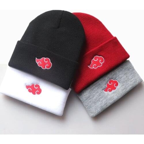 8 Style Naruto Anime Figure Hot Game Knitted hat Cap Model Game Hip Hop Hat Keep Warm Gift Toys