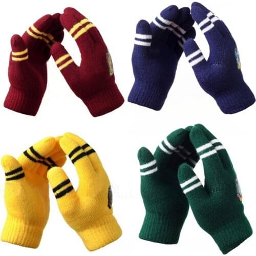 1pair Adults&child Winter Warm Gloves Classic Movie Accessories Women Men Christmas New Year Gift guantes
