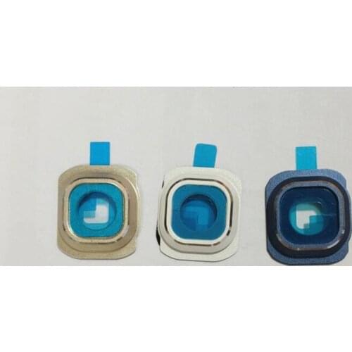 10PCS/Lot Rear Back Camera Glass Lens For Samsung S6 G9200 G920 Camera Glass Lens Cover Circle+Adhesive
