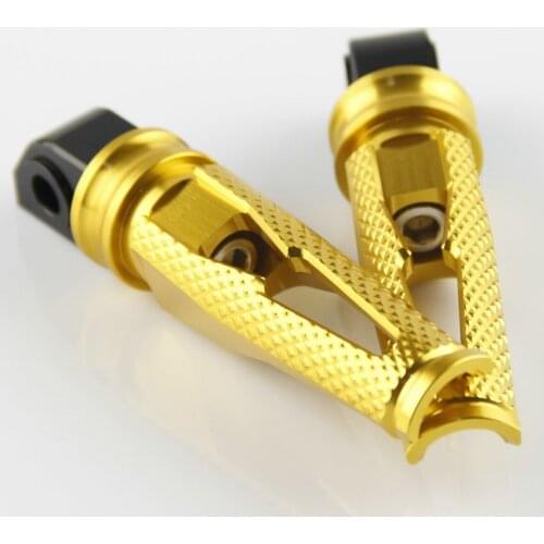 2 PCS Rear Foot Peg Footrest For Triumph Sprint GT 1050 Tiger SE Sport