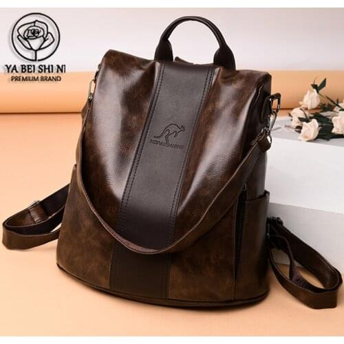 2021 Women Back Pack Backpack For Teenage Girls Womens Luxury Designer Brand Casual Female Large Sac Travel Ladies Bagpack New