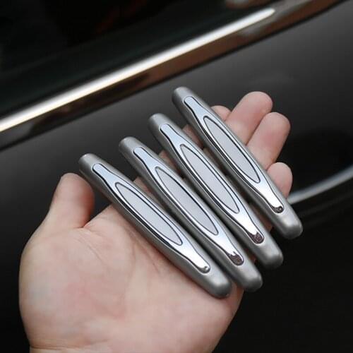 4 Pcs/Set Universal Door Anti-collision Strip Protector Bumper Anti-collision Auto Parts Protector