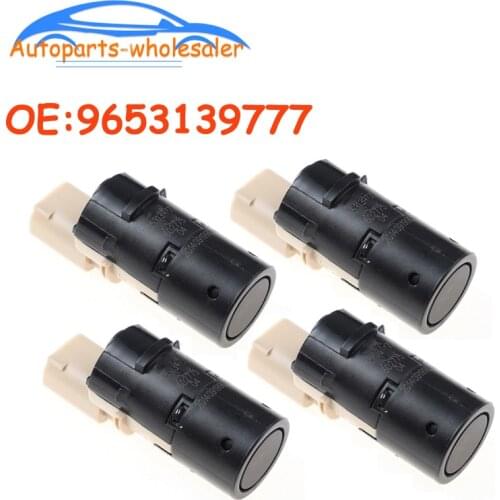 4 pcs/lot Car 9653139777 PDC Parking Sensor For Peugeot Citroen Renault 307 308 SW CC 9649186580 9643326380 659095 602775