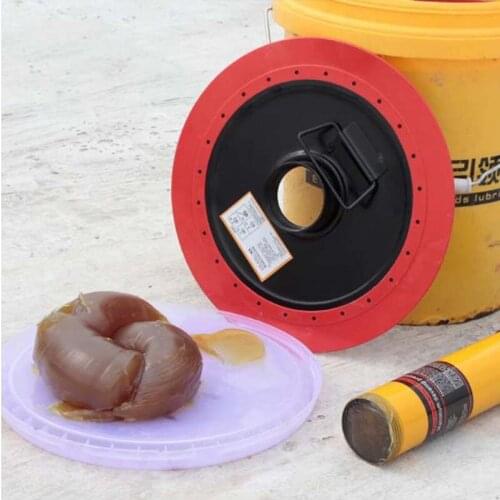 56/60 Universal Grease Suction Plate Oil Suction Pan Grease Butter Gun Aid Accessories Leak-proof Lubricating Oil Suction Cup