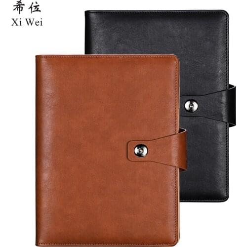 A5 Loose Leaf Notebook Notepad Business Office Stationery Record Detachable Working Diary Custom-made