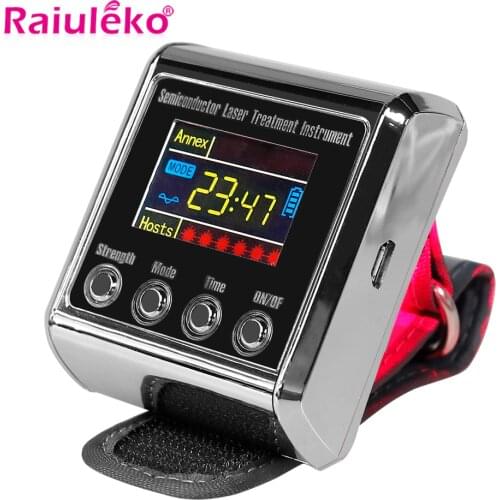 650nm Diode Laser Therapy LLLT For Diabetes Hypertensione Rhinitis Sinusiti Thrombosis Cholesterol Massage HealthCare Machine