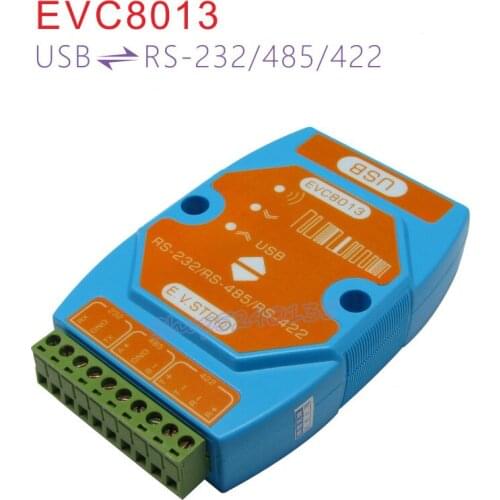 EVC8013 3-in-1 Magnetic coupling isolated converter USB to RS485 / RS232 /RS422 lightning isolated converter module