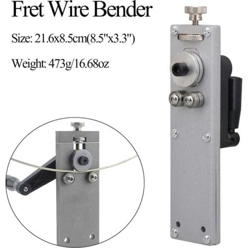 Fret Wire Bender /Unbender Bending & Straighten Fretwire Adjustable Radius Luthier Tool Guitar & Bass