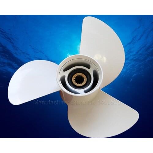 Quality Marine Propeller 13.25x17 For Yamaha 80HP 115HP outboard motor fuera borda 13 1/4x17-K
