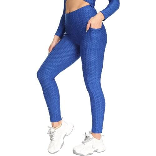 Push Up Leggings Sport Gym Yoga Leggings High Waist Stacked Leggings Anti Cellulite Pantalon Taille Haute With Pocket