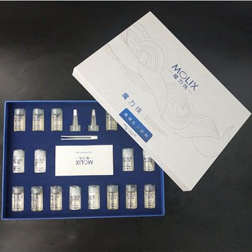 Thread carve Absorbable Collagen protein Thread face lift silk fibroin Line carving Lipolysis essence water retention lipolytics