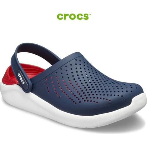 Original Crocs LiteRide Unisex Navy Blue Slippers 204592 - 4CC