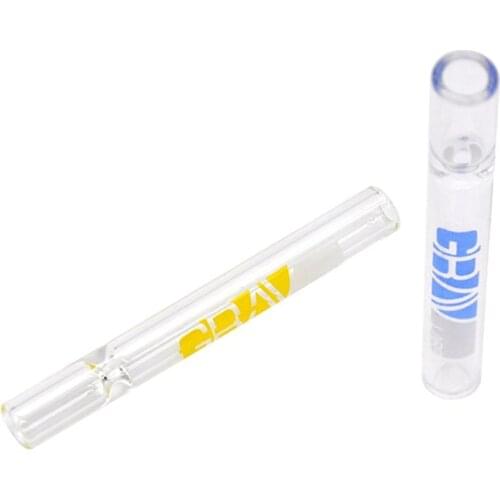 Original Glass Filter Pipe Cigarette Tobacco Mouthpiece For Boyfriend Father Smoking Tube