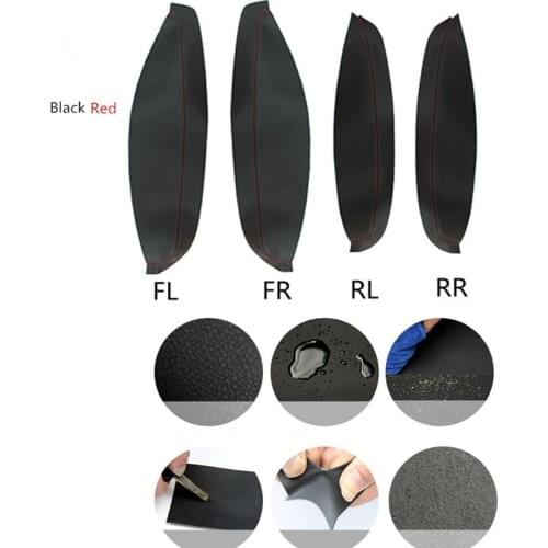 Soarhorsecar Car interior Door armrest Surface Trim cover PU Leather Modified fits for Nissan QASHQAI J10 2007-2015 accessories