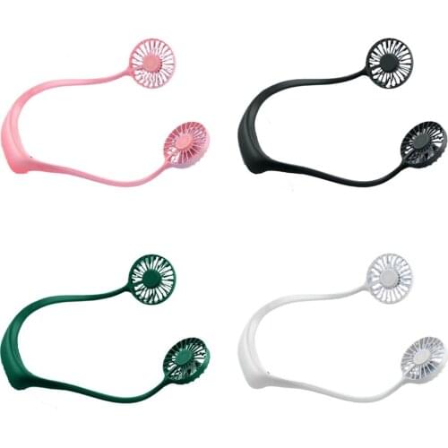 Portable Fan Sports Mini Air Conditioner Wireless Audio Usb Mute Air Cooler Neckband Cooling Fan Air Conditioner