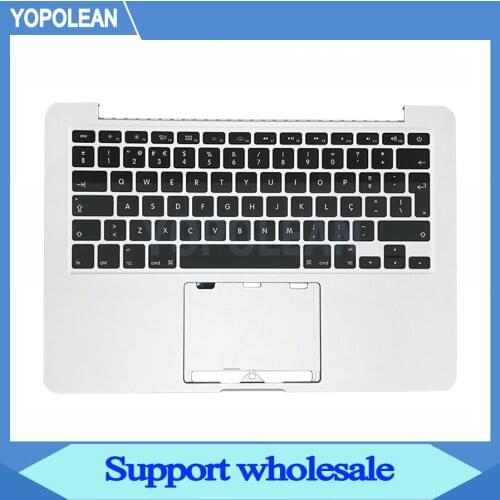 Portuguese Keyboard Topcase Top Case Palmrest For Macbook Pro Retina 13" A1502 Late 2013 Mid 2014