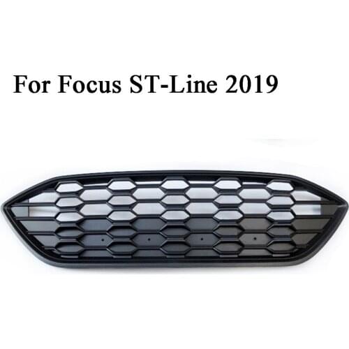 Car Front Bumper Grill Upper Grille Fit For Ford Focus ST-LIne 2019