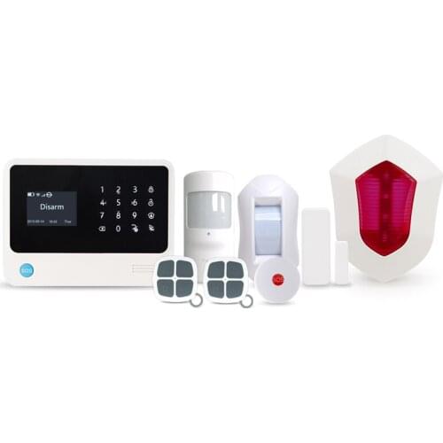 Support Android IOS APP Control GSM wifi Alarm System Home Alarm System 20 ifttt setting 8 scene setting gsm wifi burglar alarm