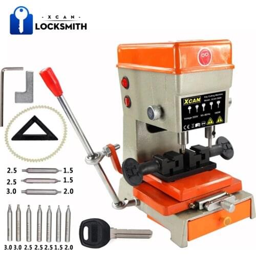 XCAN 368A Vertical Key Machine Key Cutting Machine for Duplicating Car Keys Door Keys Locksmith Tools Key Cutter