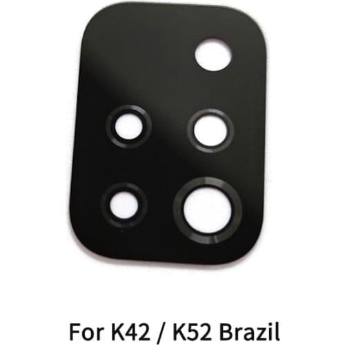 10PCS Camera Lens For LG K42 / K52 / K62 / K62 + Back Rear Camera Glass Cover With Adhesive Sticker Repair Parts