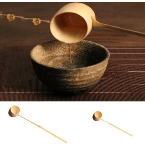 Bailer Water Ladle Bamboo Dipper Long Handle Scoop Spoon Japanese Tea Ceremony