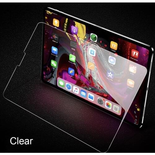 WOWCASE Tempered Glass For iPad Pro 2018 11 inch Screen Protection Film Blue&Clear HD 9H Scratch Proof Blue Light Filter Case