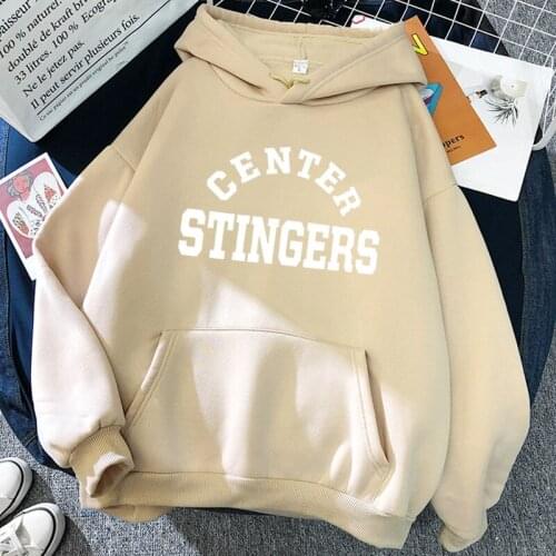 Women Hooded Sweatshirt Letter Floral Print Autumn Winter Thick Wool Pullover Womens Clothes Female Hoodie Casual Harajuku Tops