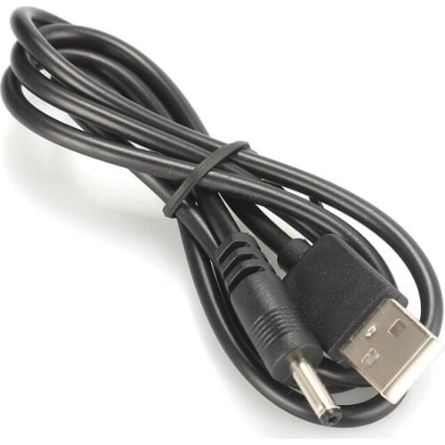 100cm DC Power Plug USB Convert to 5.5*2.5mm/DC 5525 Jack with Cord Connector Cable