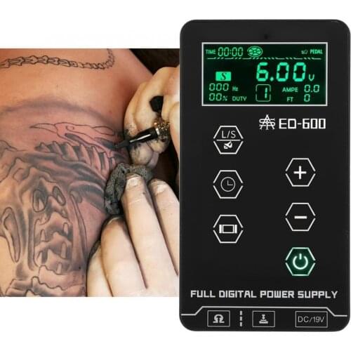 110V-240V Microblading Pen Touch Screen Digital Display Tattoo Machine Power Supply Connection Permanent Make Up Machine a