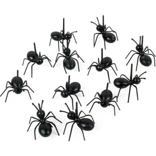12pcs Ants Food Fruit Picks decoration Ant Shape Forks Snack Cake Dessert Tableware Kitchen Accessories Party Dinner Fruit Pick