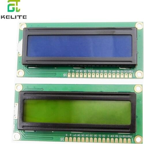 5PCS/LOT LCD1602 LCD 1602 Blue/Green screen screen with backlight LCD display 1602A-5v