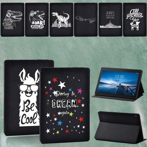 Cover for Lenovo Tab M10 FHD Plus/Tab E10 TB-X104F/X104L 10.1" Leather Stand for Tab M10 10.1" TB-X605F TB-X505F Tablet Case+pen