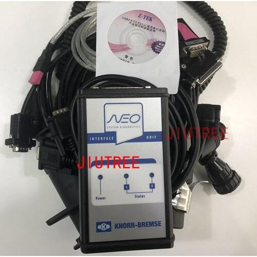 JIUTREE KNORR-BREMSE Knorr KNORR BREMSE V5.0 version diagnostic scanne with Interface diagnosis kit knorr bremse