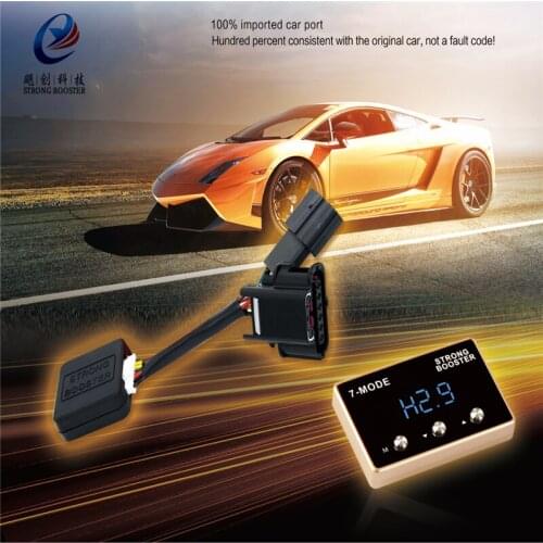 Auto electronic Throttle controller pedal commander for Greatwall Haval H7 H11 led display 7 drive Car strong booster speed up