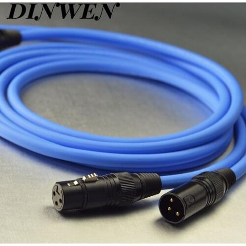 MPS E-310 XLR Connector Plug 99.99997% OFC Silver Plated DIY Cable For High Quality Audio Wire HiFi DAC DVD