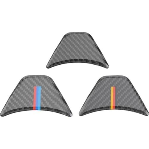 Carbon Fiber Steering Wheel Emblem Sticker for BMW 2 Series F45 F46 X1 F48