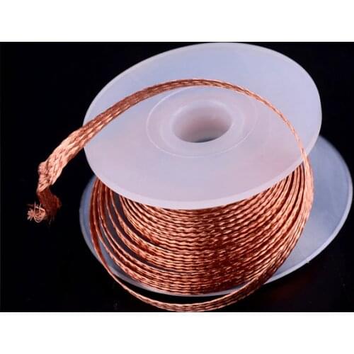 1.5mm 2mm 2.5mm 3mm 3.5mm Width 1.5m Length Welding Desoldering Braid Wire Wick Remover Lead Wire BGA Flow Repair Tool