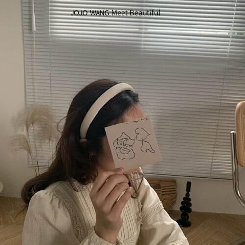 French small incense headband women go out to wash face female simple hairhoop Korea ins headband hair accessories headwear