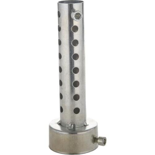 Silver Motorcycle Exhaust Can Muffler Insert Baffle DB Killer Silencer 48mm x 140mm