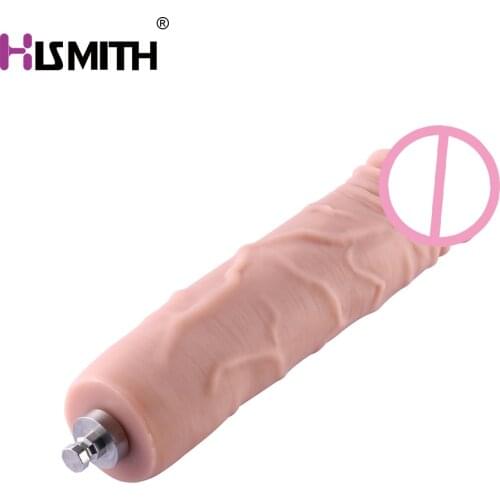 HISMITH Kliclok Sex Machine 17.5cm Silicone Anal Dildo Accessories For Anal Pleasure Erotic Toys diameter 4cm Sex Toy for Women