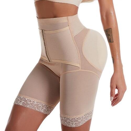 Waist Trainer Butt Lifter Body Shaper Slimming Tummy Shaper Slim Womens Thong Panties Corrective Underwear Control Pants Spandx