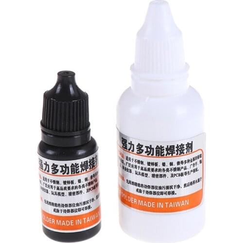 1pc 15/20/30/50ml Strong Liquid Solders Multifunctional metal welding flux stainless steel Fast welding One drop works