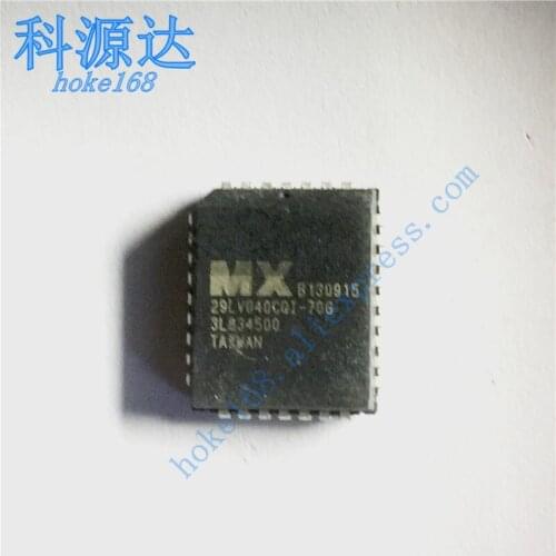 10pcs/lot MX29LV040CQI-70G PLCC-32 MX29LV040C MX29LV040 In Stock