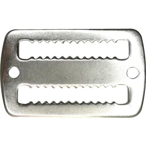 2"Scuba Diving stainless steel 3 bar weight retainer Belt Slide Keeper Webbing Retainer Stopper
