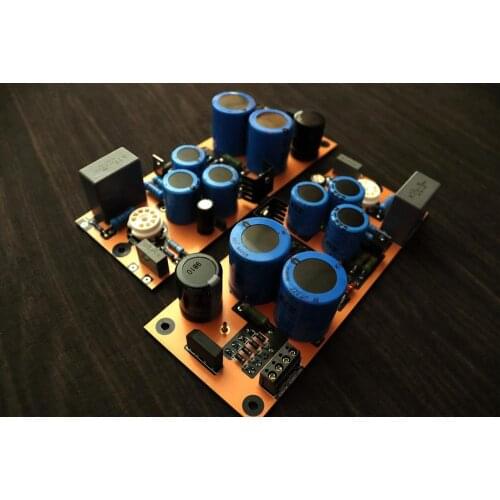 2pcs Reference Germany D.Klimo MERLINO Circuit 6dj8 Vacuum Tube pre-stage ecc88 HiFi Amplifier preamp Diy Kit/Finished board